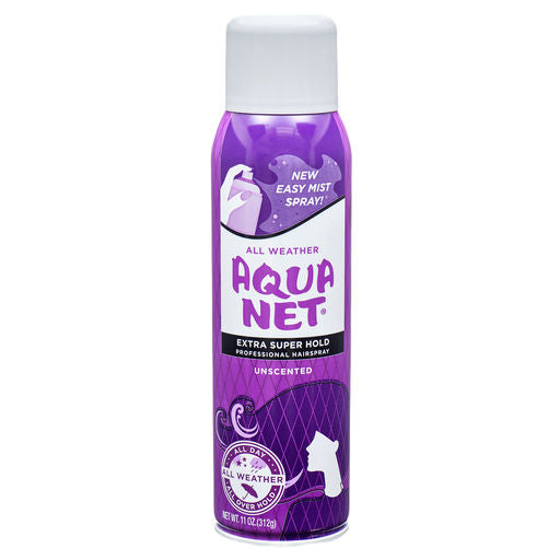 Aqua Net Hair Spray All-Weather Extra Super Hold 11oz