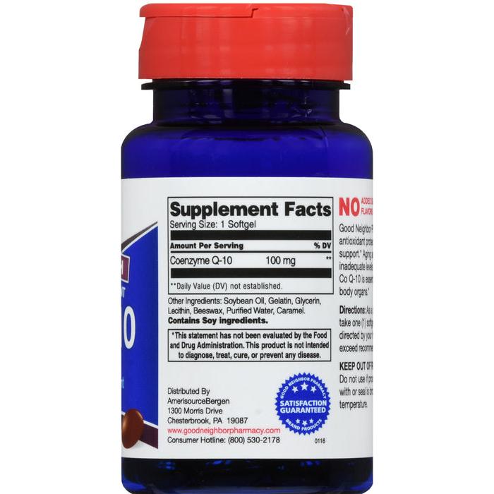 GNP COQ10 100mg Soft Gel Capsules (60ct)