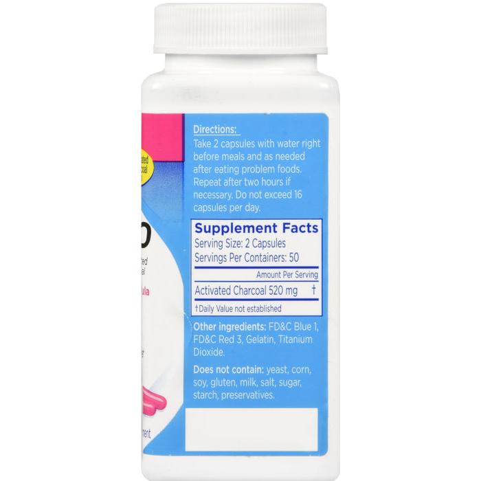 Charcocaps Anti-Gas Formula Capsules 100ct