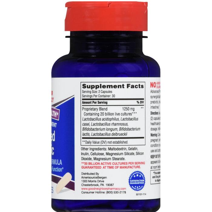 GNP Advanced Probiotic Capsules 60ct