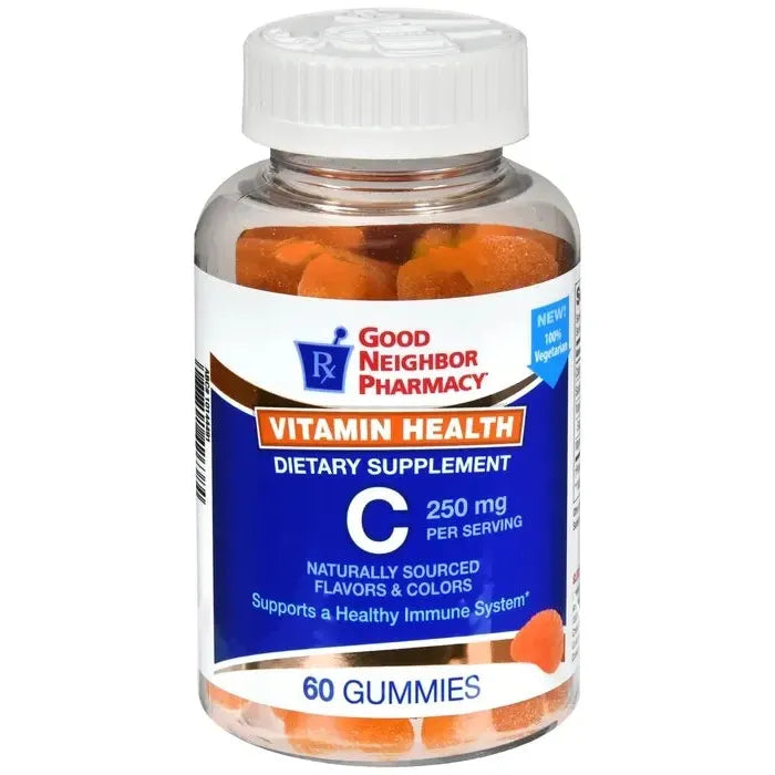GNP Vitamin C 250mg Orange Gummies 60ct