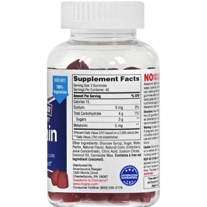 GNP Melatonin 5mg Gummies 90ct