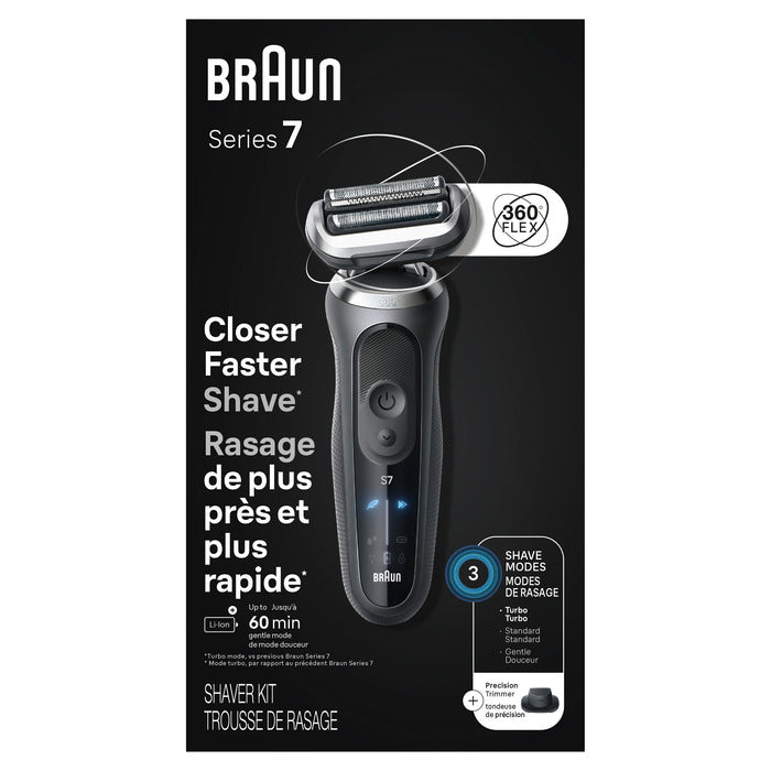 Braun Series7 360 Flex 3 Mode Shaver Kit