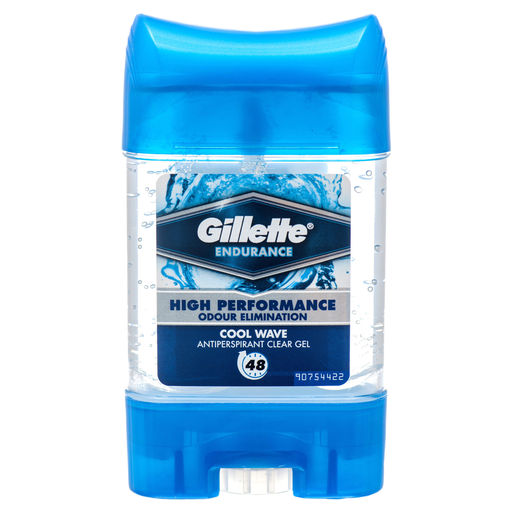 Gillette Antiperspirant Clear Gel Cool Wave Deodorant