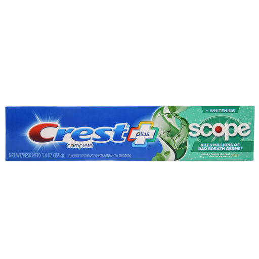 Crest Complete + Whitening W/ Scope 5.4oz