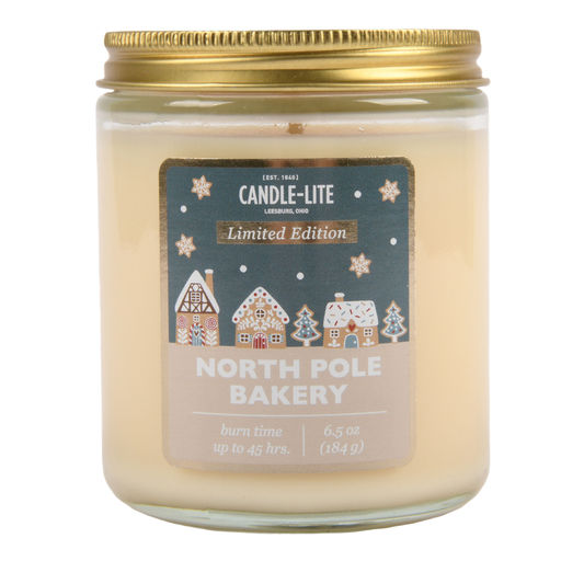 Xmas Candle North Pole Bakery 6.5oz