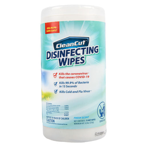 CleanCut Disinfecting Wipes Fresh Scent 75ct