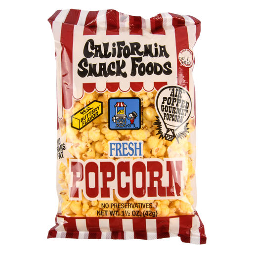 California Snack Foods Popcorn Fresh 1.5oz