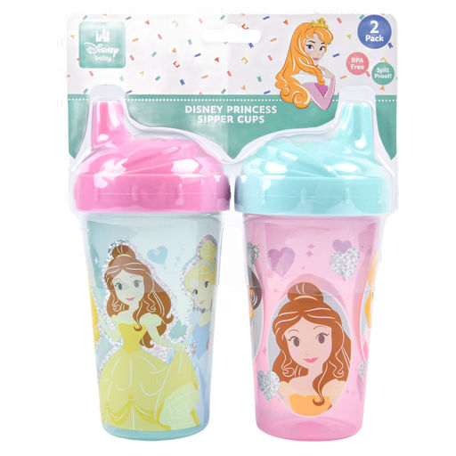 Princess Hard Spout Sippy Cup 2pk