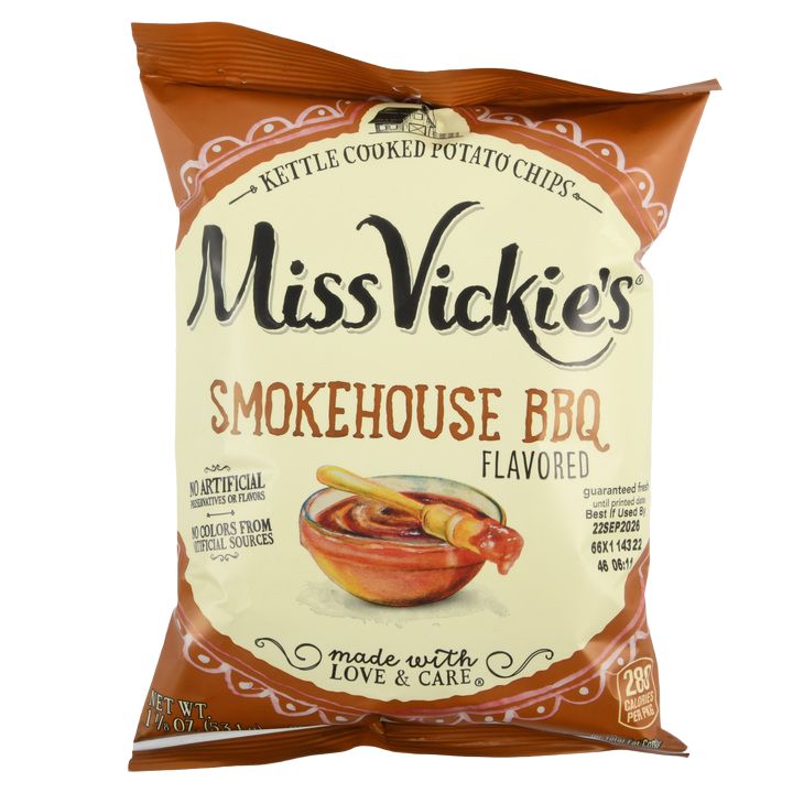 Miss Vickie's Smokehouse BBQ Chips 1.875oz