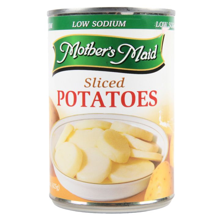Mother's Maid Sliced Potatoes (Low Sodium) 15oz