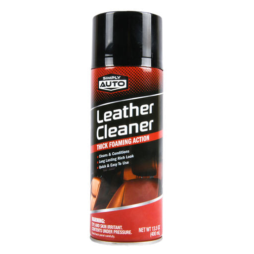 Simply Auto Leather Cleaner Foam Spray 13.5oz