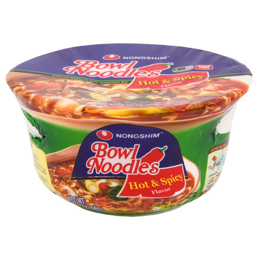 Nongshim Bowl Noodle Hot & Spicy 3.03oz