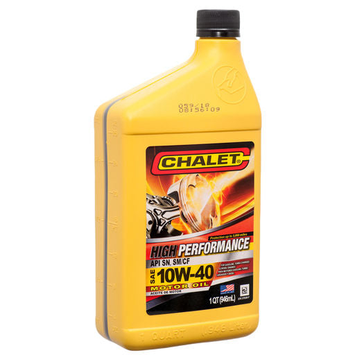 Chalet Motor Oil SAE HP 10W-40 / Quart SN