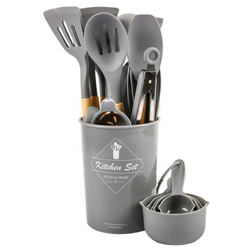 16pc Silicone Kitchen Utensil Set