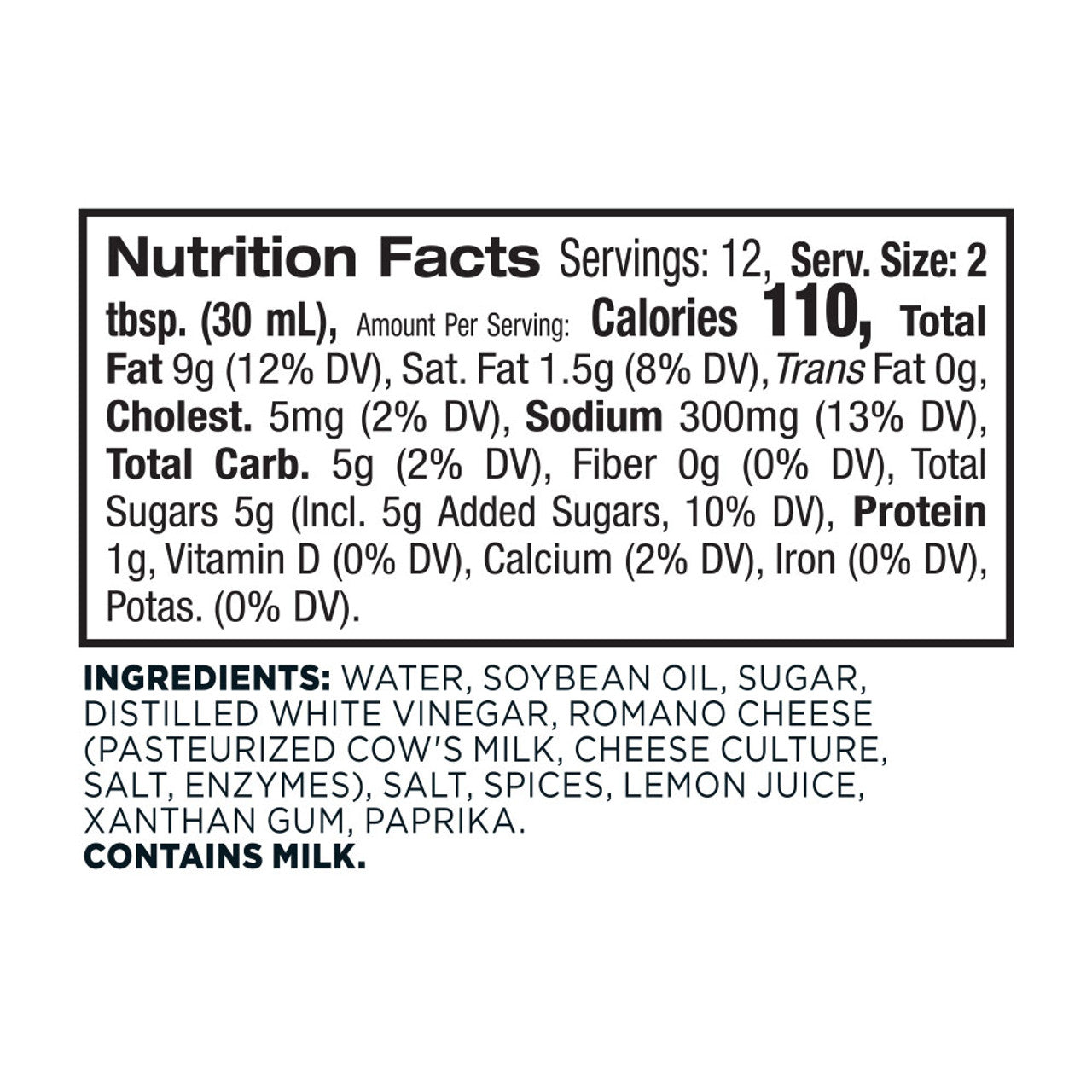 Delallo Sweet Italian House Dressing 12oz