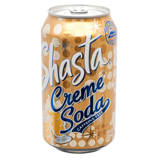 Shasta Creme Soda 12-Pack 12oz Cans