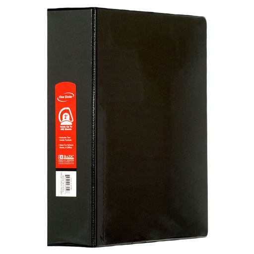 Bazic Binder 2" Black Color