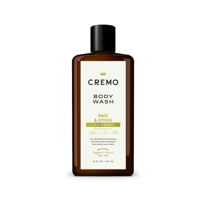 Cremo Body Wash Sage & Citrus 16oz