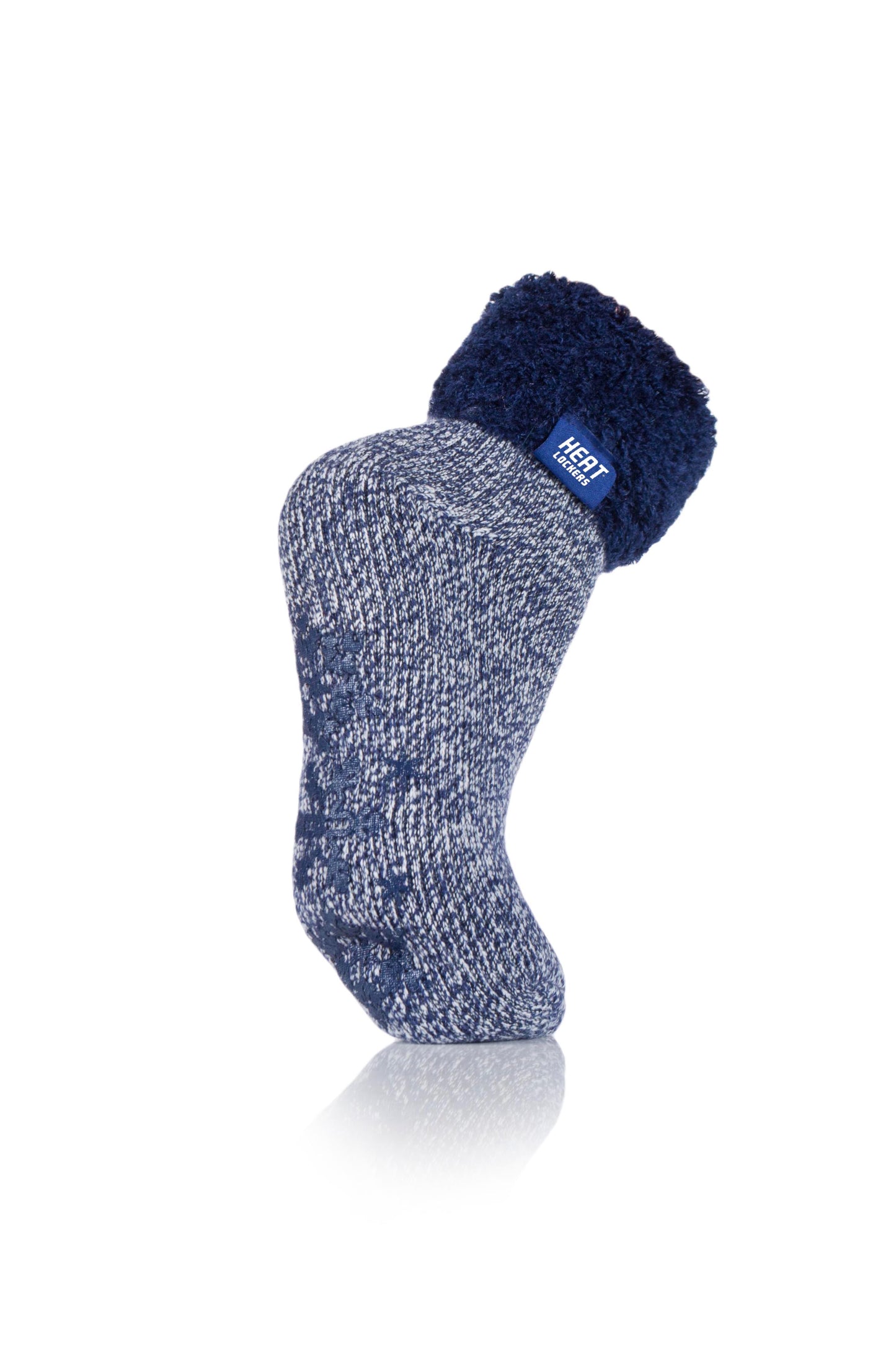 Women's Twist Cozy Slipper Sock - Plum/Cream