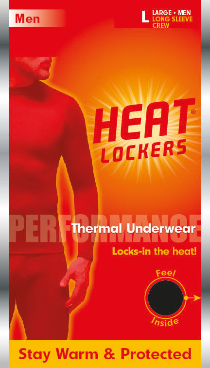 Men's Performance Thermal Long-Sleeve Shirt - Sz L