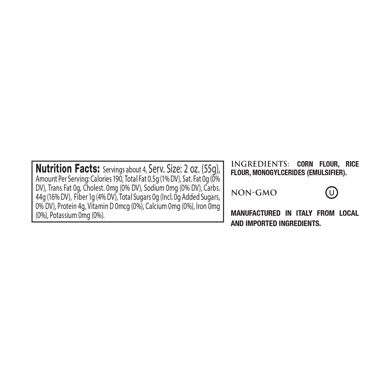 Delallo Gluten Free Lasagna 8.8oz