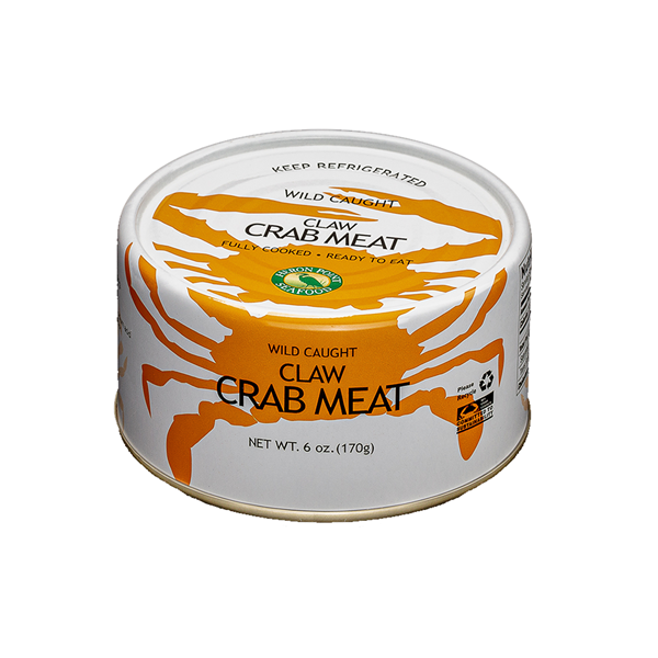 Fully Cooked Wild Caught Claw Crab Meat 6oz