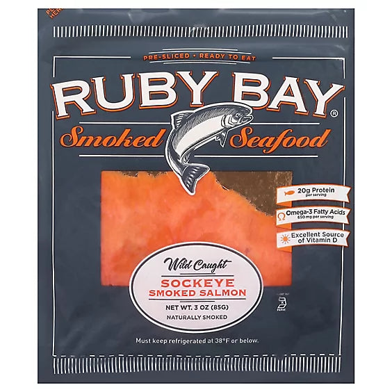 Ruby Bay Smoked Salmon 3oz