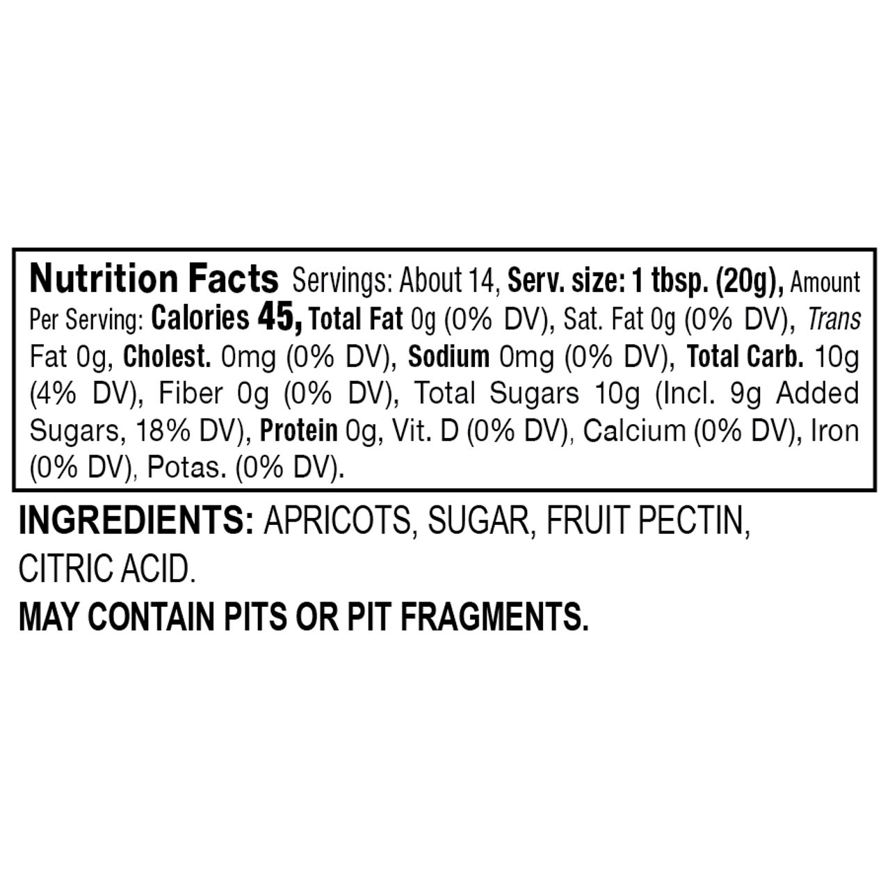 Delallo Apricot Spread 10oz