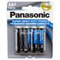 Panasonic AA Batteries 4pk