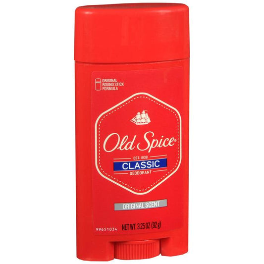 Old Spice Classic Deodorant Stick Original 3.25oz