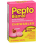 Pepto Bismol Upset Stomach Chewable Tablets Cherry 30ct