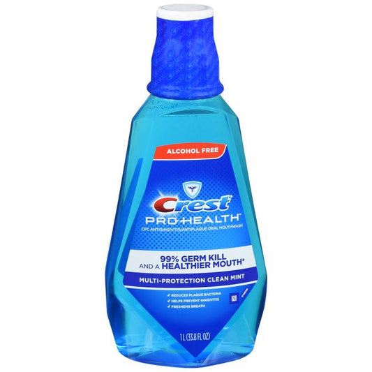 Crest Pro-Health Multi-Protection Oral Rinse Mouthwash Mint