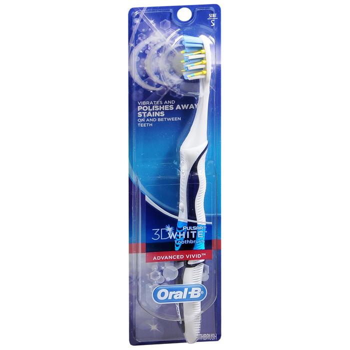 Oral-B Toothbrush Pulsar Battery 3D White Soft
