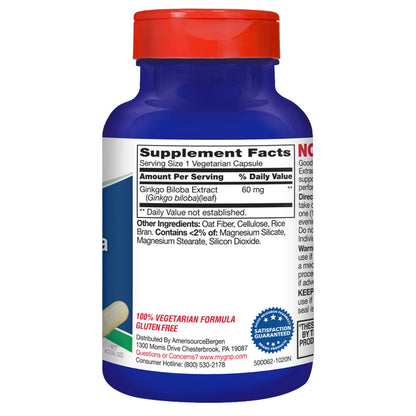 GNP Ginkgo Biloba Extract 60mg - 50ct