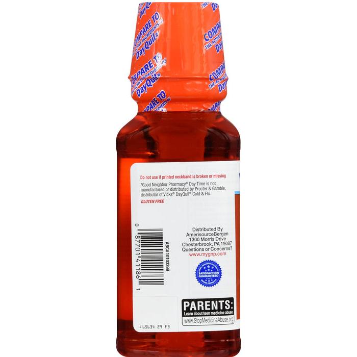 GNP Day Time Cold & Flu Liquid 8oz