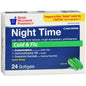 GNP Night Time Cold & Flu Softgels 24ct
