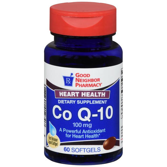 GNP COQ10 100mg Soft Gel Capsules (60ct)