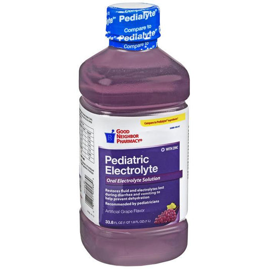 Pediatric Electrolyte Grape Liquid 33.8oz