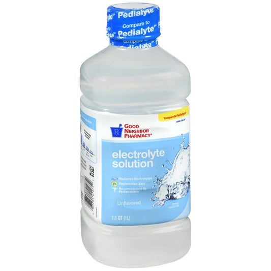 Pediatric Electrolyte Unflavored Liquid 33.8oz