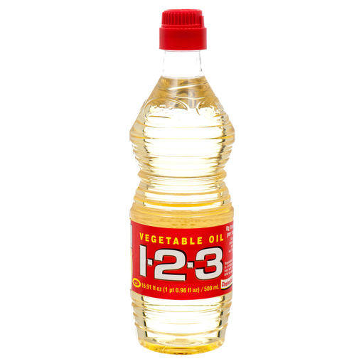 123 Oil 500mL Vegetable Oil