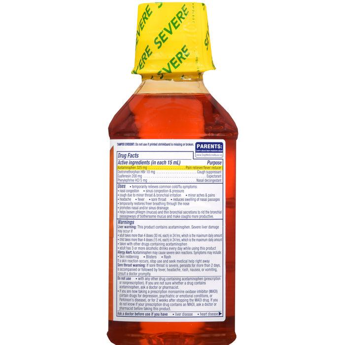 Vicks DayQuil Severe Cold & Flu Relief Liquid 12oz