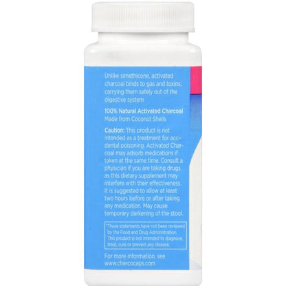 Charcocaps Anti-Gas Formula Capsules 100ct