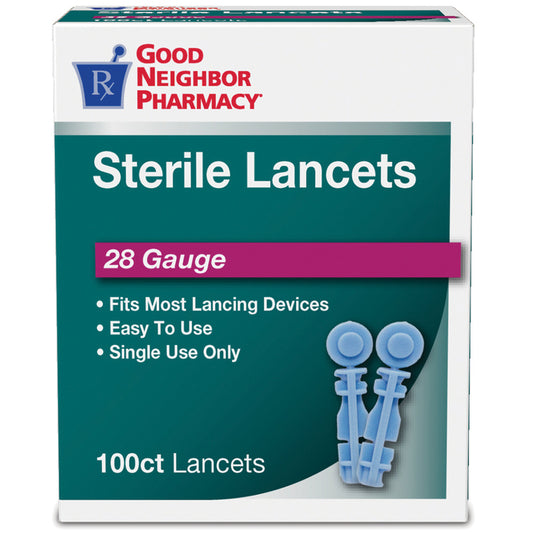 GNP Lancets 28G 100ct