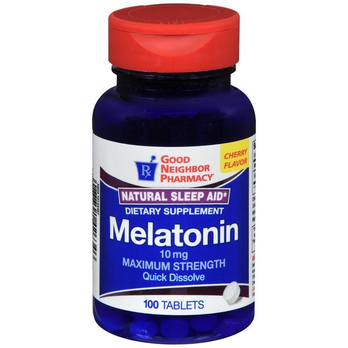 GNP Melatonin 10mg Quick Dissolve 100 Tab