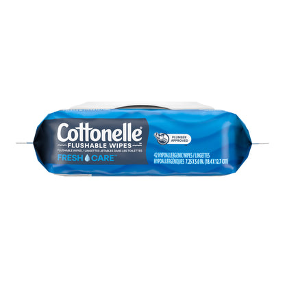 Cottonelle Flushable Wipes - 42 ct