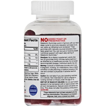 GNP Melatonin 5mg Gummies 90ct