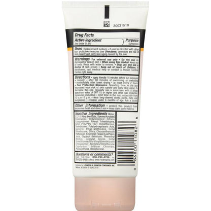 Neutrogena Pure & Free Baby Zinc Oxide Sunscreen SPF50 3oz