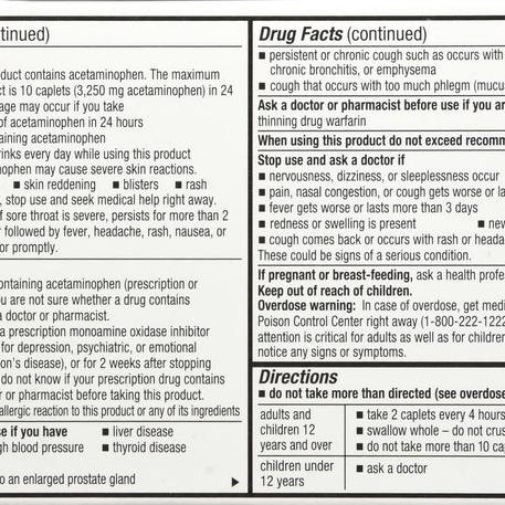 GNP Severe Cold & Flu Caplets 24ct
