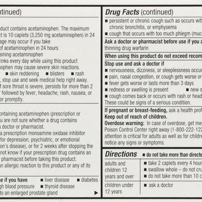 GNP Cold + Head Congestion Severe Caplets 24ct